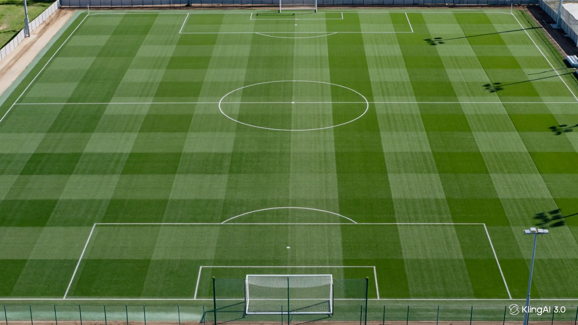 Cancha después de la instalación
